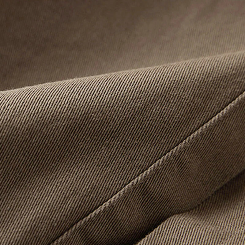 Buddha Stones Fall Irregular Design Long Sleeve Women's Cotton Linen Lapel Jacket With Pockets