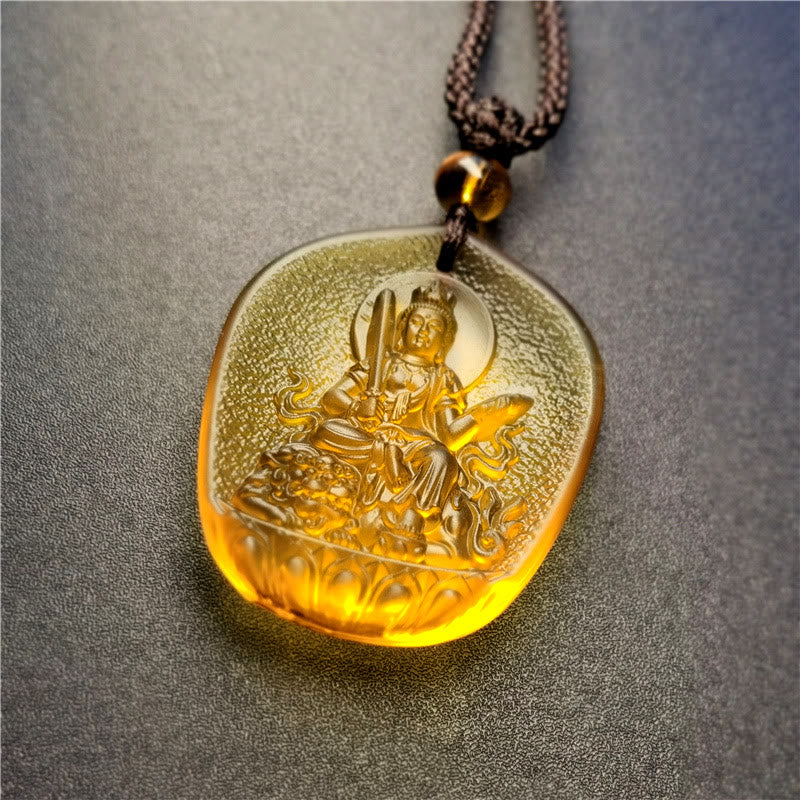 FREE Today: Buddha Amulet Lucky Liuli Necklace Pendant