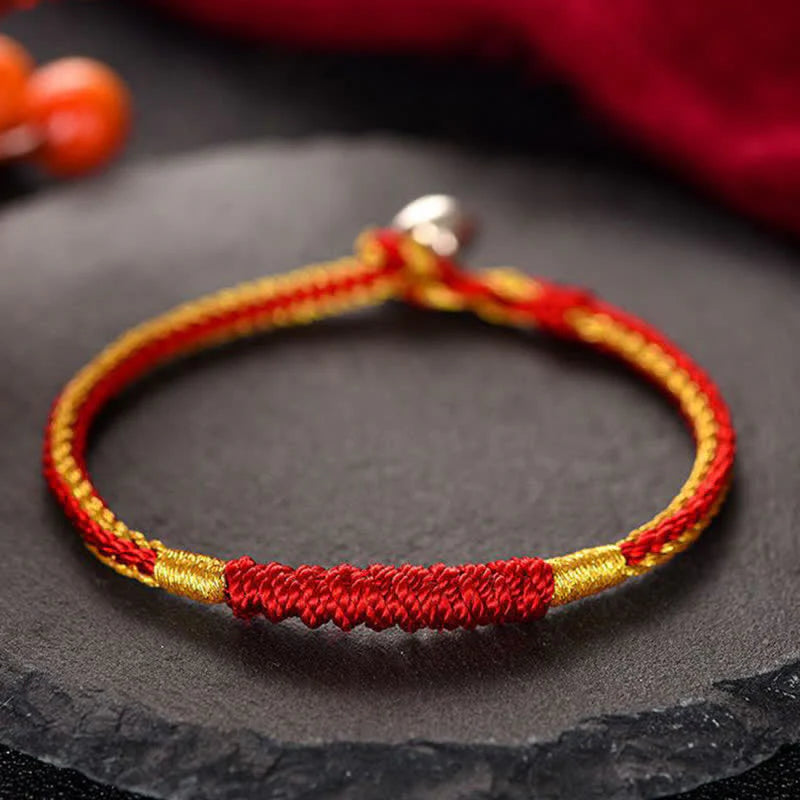 Buddha Stones Tibetan Handmade Braid Luck String Protection Bracelet