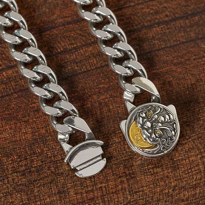 Buddha Stones Copper PiXiu Wealth Luck Bracelet