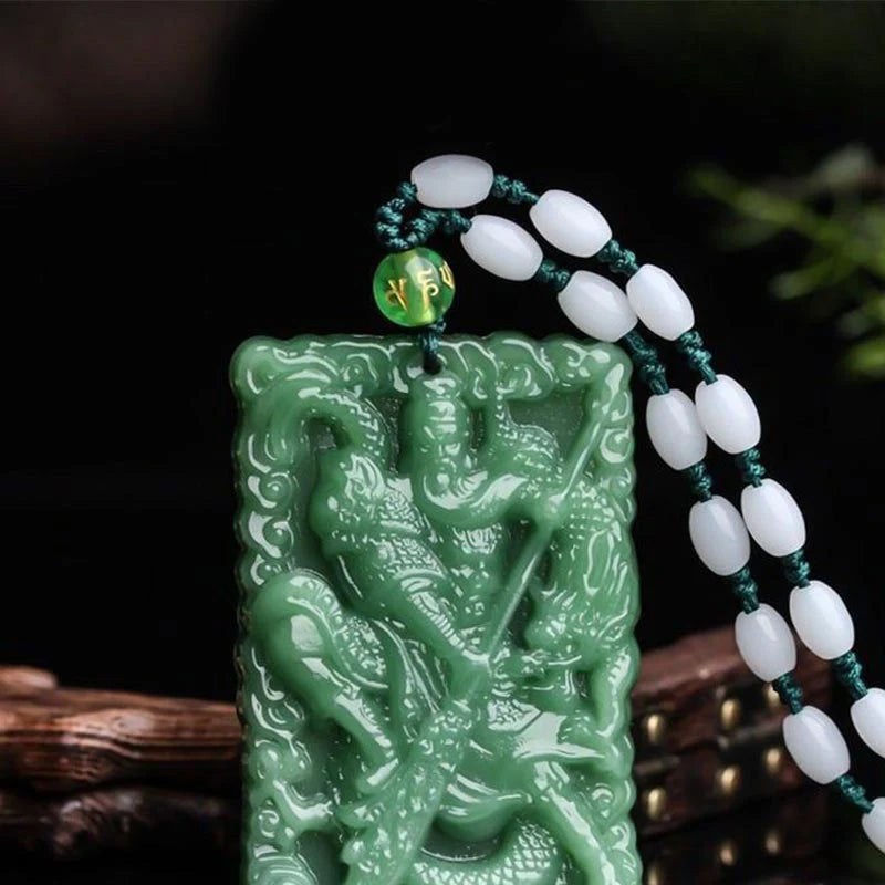 FengShui Lord Guan Protection Necklace Pendant (Extra 30% Off | USE CODE: FS30)