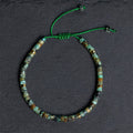 Buddha Stones Turquoise Purification Spacer Bead Bracelet