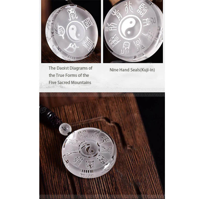FREE Today: Feng Shui Liuli Yin Yang Protection Balance Pendant Necklace