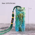 Buddha Stones Feng Shui Handmade Liuli Crystal Art Piece Home Office Decoration