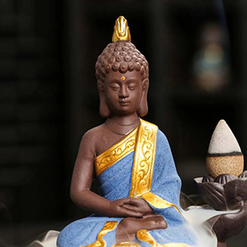 Buddha Stones Buddha Serenity Home Decoration Incense Burner