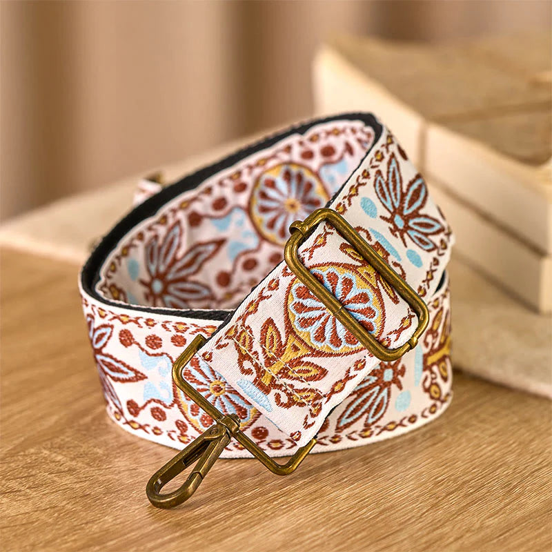 Buddha Stones Boho Maple Leaf Flower Geometric Adjustable Handbags Crossbody Shoulder Bag Straps Replacement