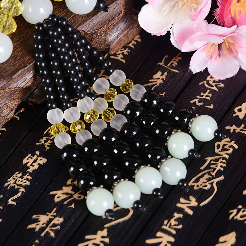 Buddha Stones FengShui Jade PiXiu Harmony Car Pendant Decoration (Extra 30% Off | USE CODE: FS30)