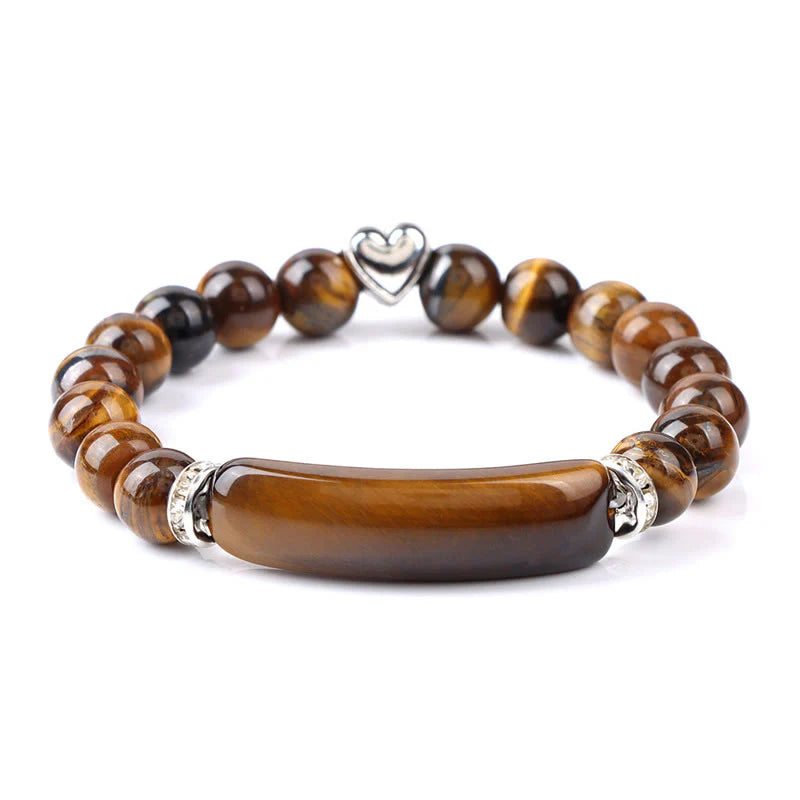 FREE Today: Spiritual Healing Amethyst Tiger Eye Lapis Lazuli Green Aventurine Rhodonite Dalmatian Jasper Bracelet