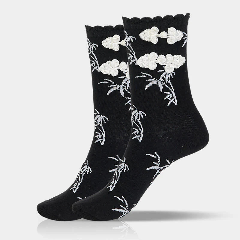 Buddha Stones A New Beginning Bamboo Micro Crew Women's Socks Includes Gift Message Card