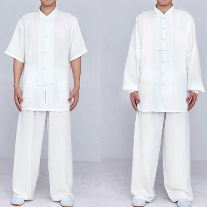Buddha Stones Meditation Zen Prayer Spiritual Tai Chi Qigong Practice Unisex Embroidery Clothing Set (Extra 30% Off | USE CODE: FS30)