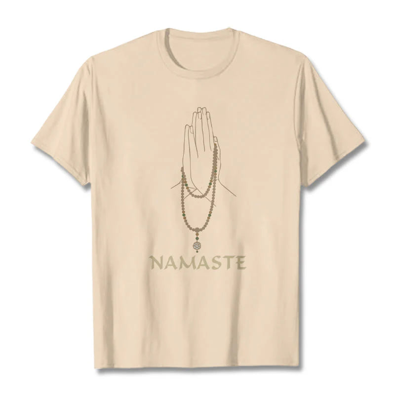 Buddha Stones NAMASTE Tee T-shirt