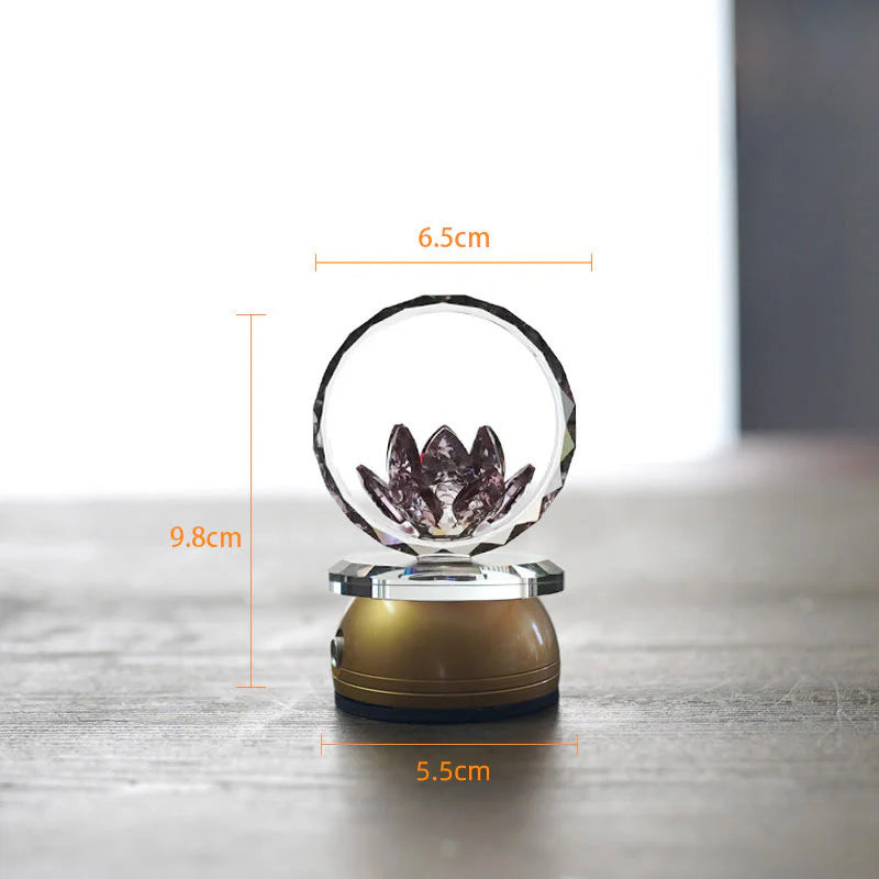 Buddha Stones Lotus Copper Brass New Beginning Home Decoration