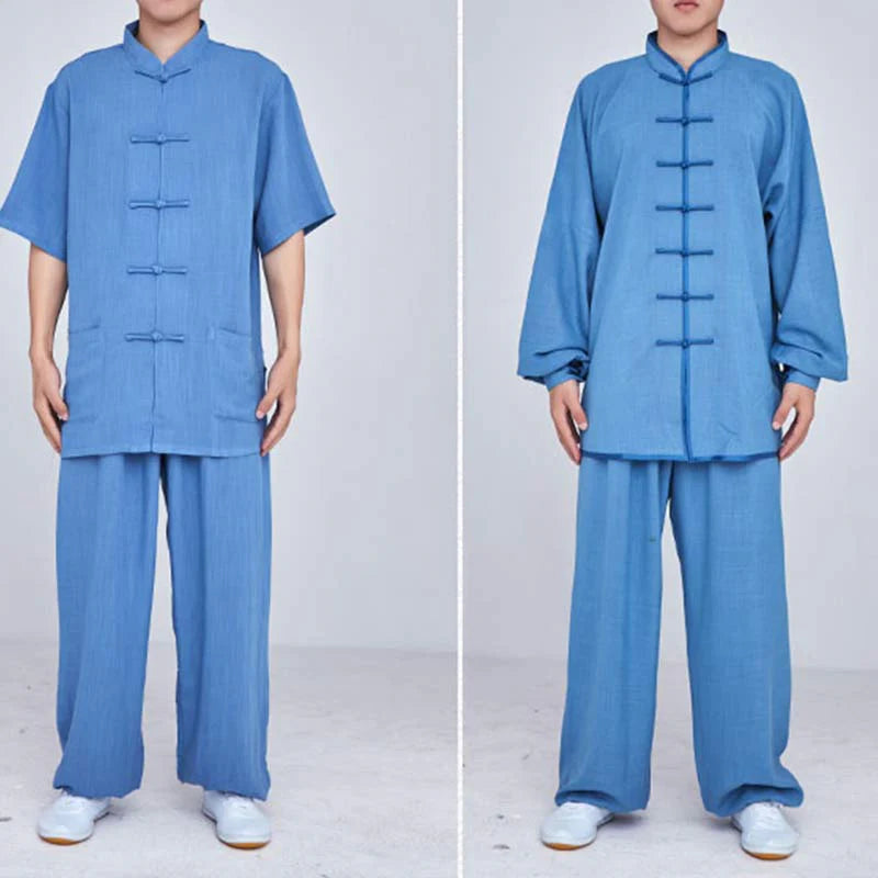 Buddha Stones Meditation Zen Prayer Spiritual Tai Chi Qigong Practice Unisex Embroidery Clothing Set (Extra 30% Off | USE CODE: FS30)