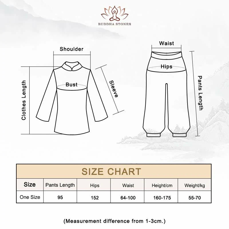Buddha Stones Simple White Beige Pattern Meditation Spiritual Zen Practice Yoga Clothing Women's Clothes