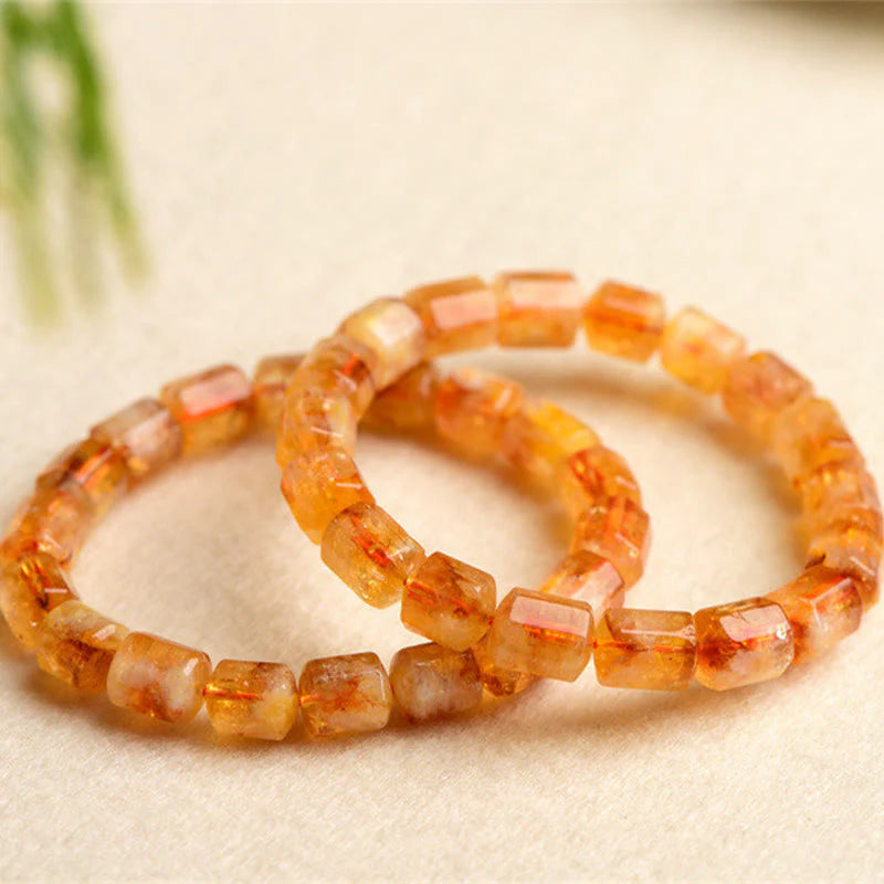 Buddha Stones Natural Citrine Prosperity Protection Bracelet (Extra 35% Off | USE CODE: FS35)