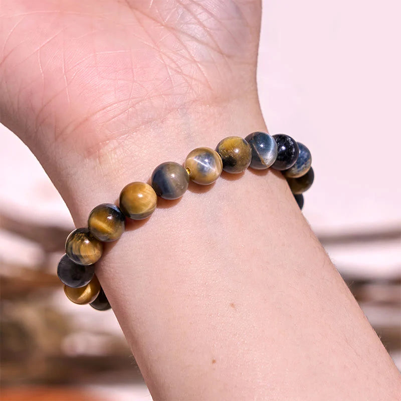 Buddha Stone Various Crystals Malachite Lazurite Lapis Lazuli Hemimorphite Calmness Bracelet