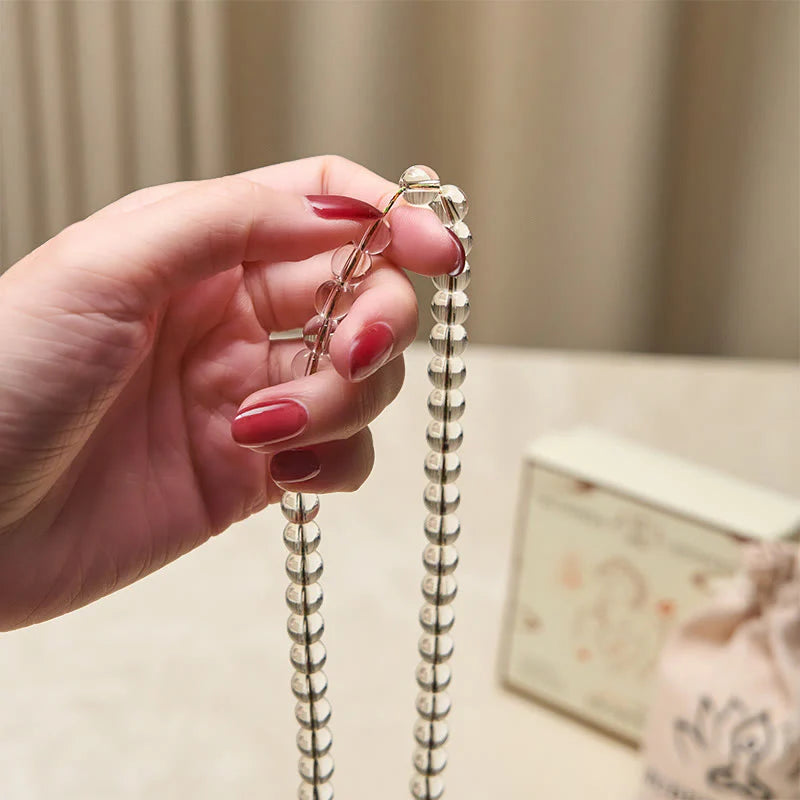 Buddha Stones Vajra Charm Liuli 108 Beads Spiritual Power Strength Mala