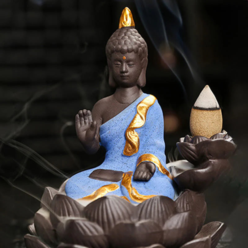 Buddha Stones Buddha Serenity Home Decoration Incense Burner