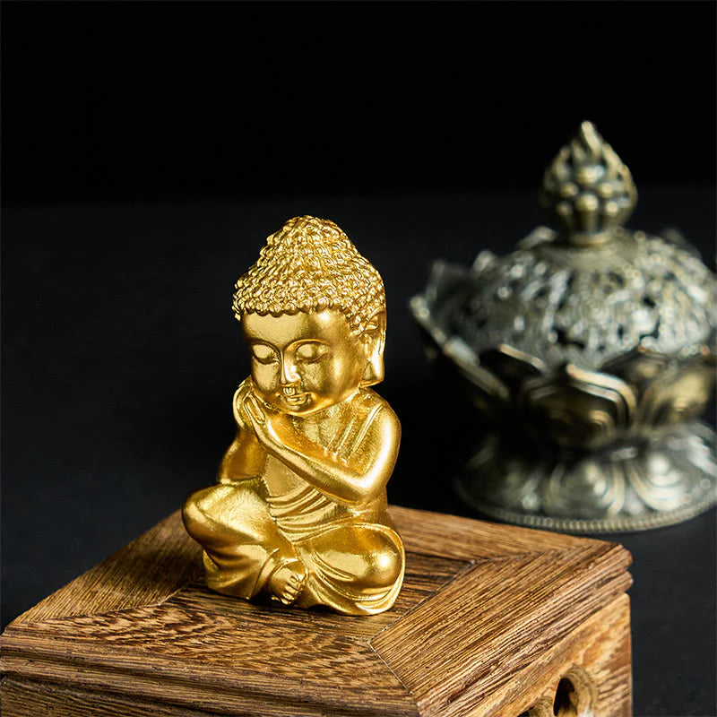 Buddha Stones Tathagata Buddha Statue Refrigerator Fridge Magnet Home Decoration
