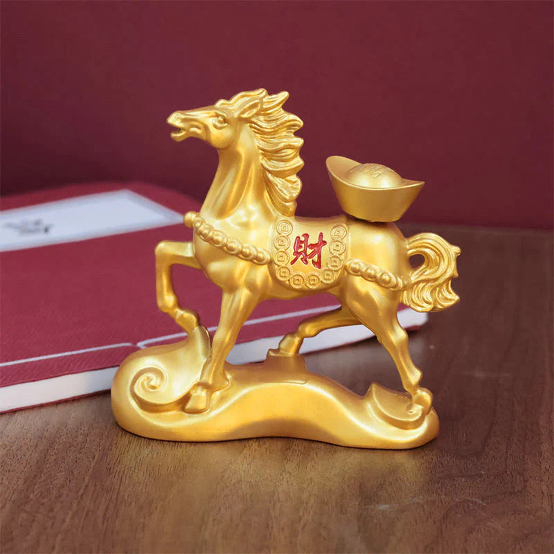Buddha Stones Chinese Zodiac Year Of The Horse Attract Fortune Prosperity Home Decoration