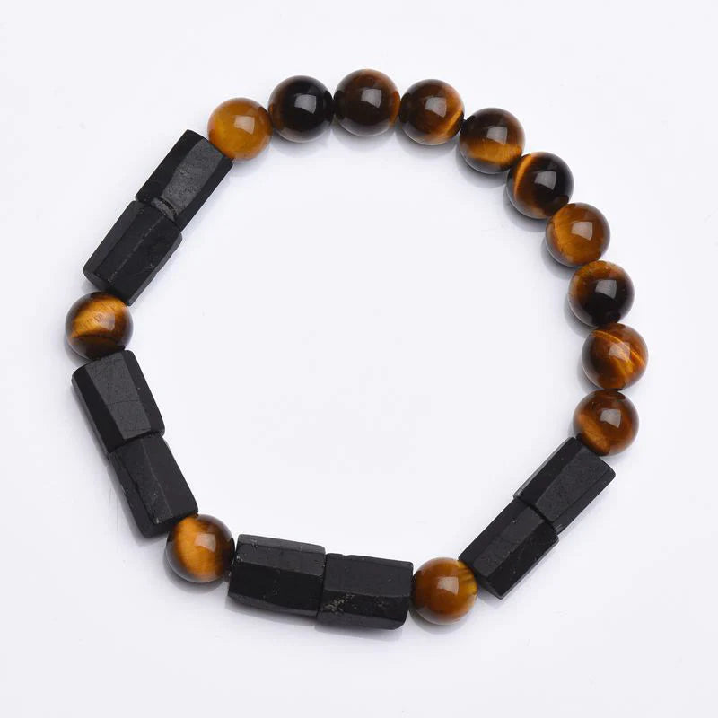 Buddha Stones May Confidence Guide Your Way Black Tourmaline Bracelet Includes Gift Message Card