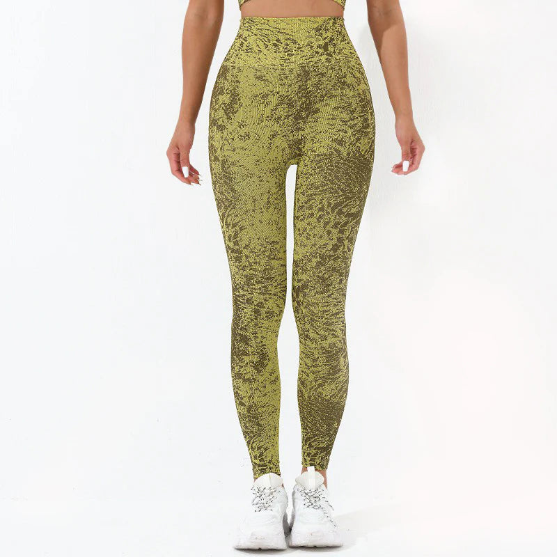 Buddha Stones Seamless Fitness Crop Tank Top High Waist Leggings Pants Sports Gym Yoga Outfits