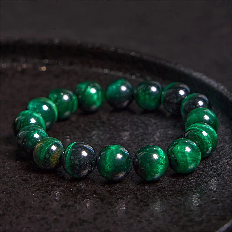 Buddha Stones Tiger Eye Growth Healing Energy Bracelet