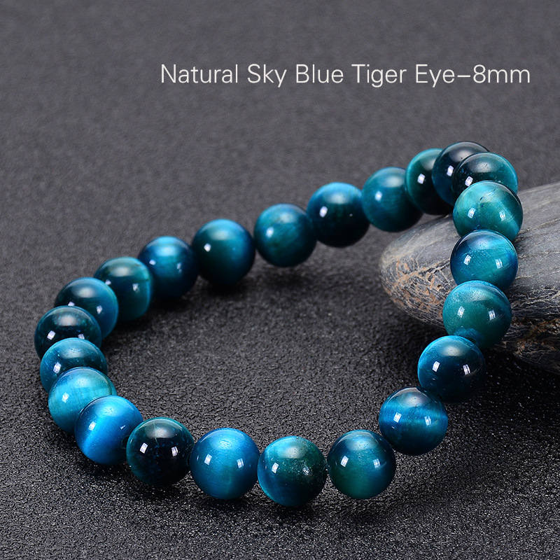 FREE Today: Against Negative Energy Blue Tiger Eye Bracelet