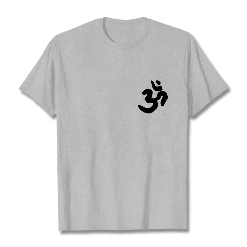 Buddha Stones Om Symbol Sanskrit Tee T-shirt