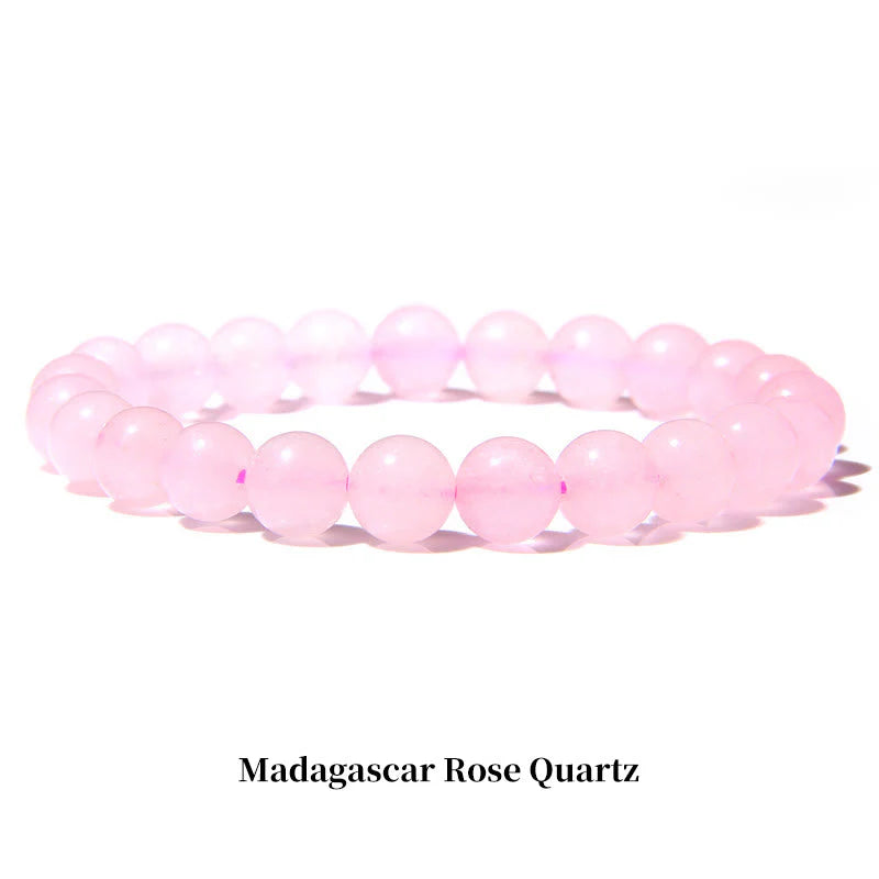 Buddha Stones All the Best for Love and Harmony Stone Quartz Bracelet Includes Gift Message Card