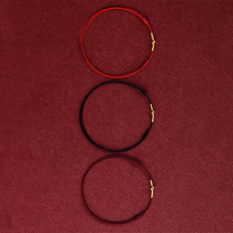 FREE Today: Provide Support Golden Bead Protection Braided Rope Bracelet Anklet