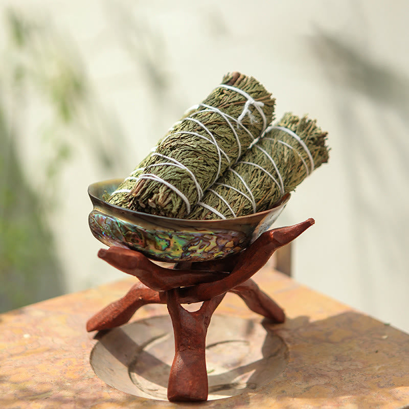 Buddha Stones Cedar Smudge Stick for Home Cleansing Incense Meditation and Rituals Cedar Sticks Incense Wands