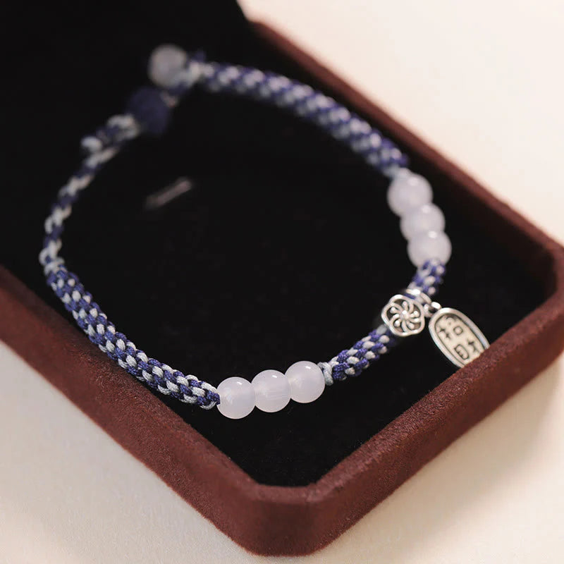 Buddha Stones Handmade Lucky Fortune Rope Bracelet