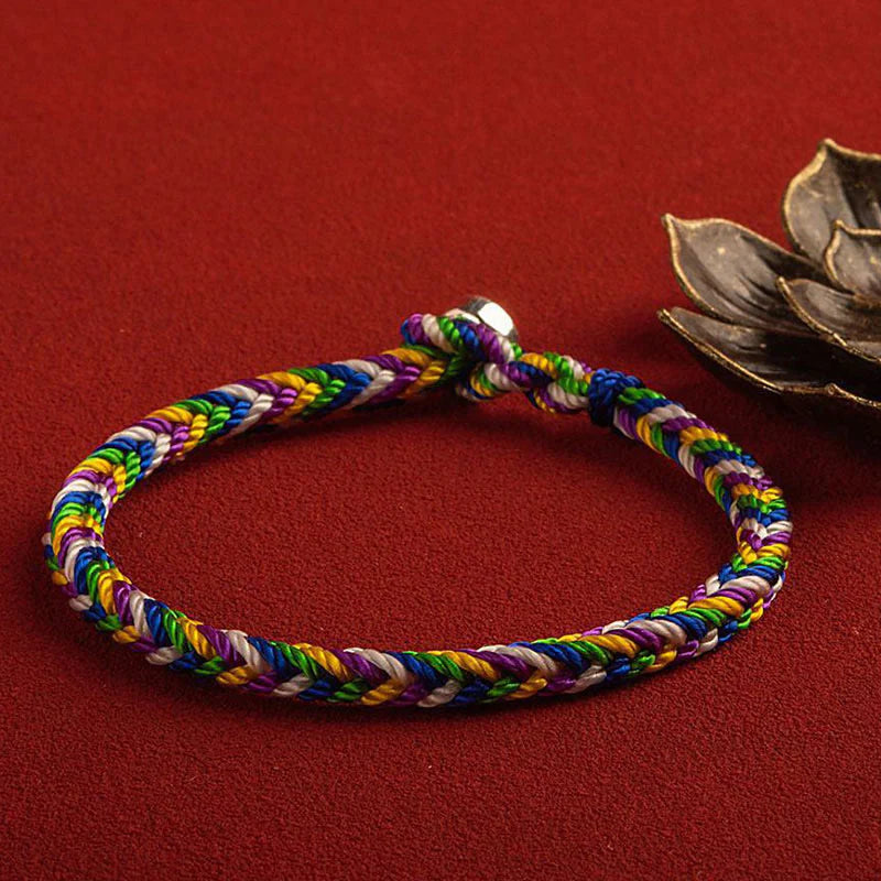 Buddha Stones May everything go your way Lucky Multicolored Bracelet