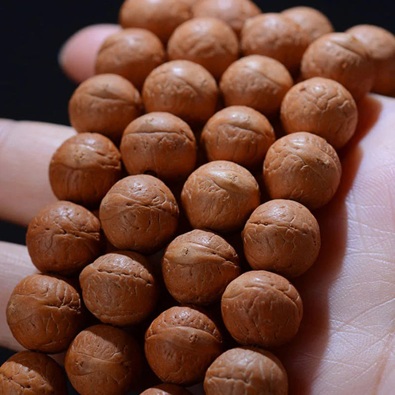 Buddha Stones 108 Mala Beads Nepal Bodhi Seed Luck Wealth Tassel Bracelet (Extra 30% Off | USE CODE: FS30)
