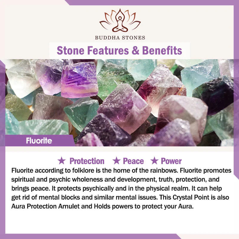Buddha Stones All the Best for Love and Harmony Stone Quartz Bracelet Includes Gift Message Card