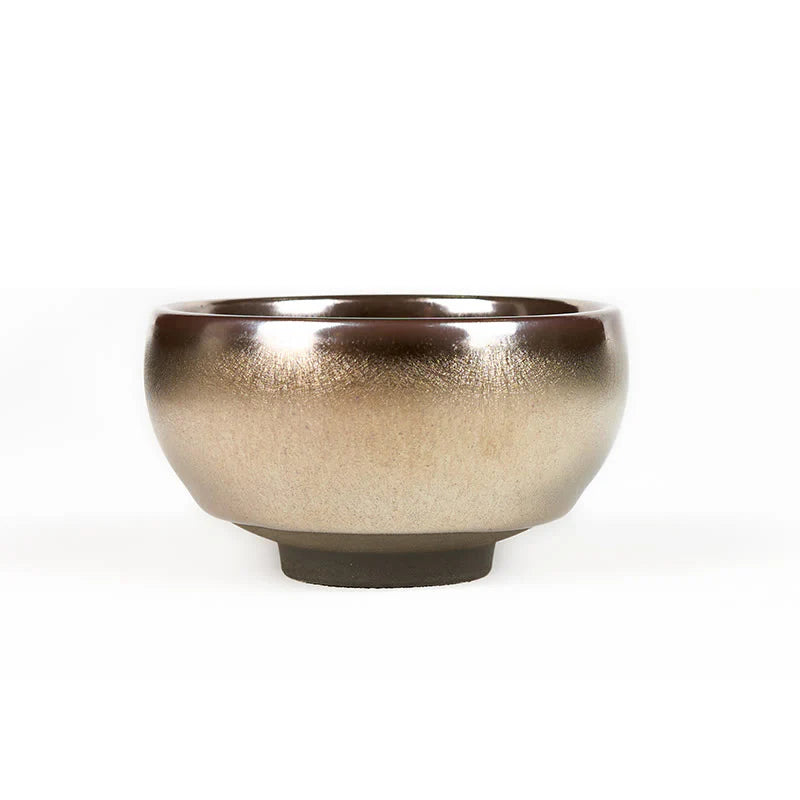 Buddha Stones Handmade Chinese Jianzhan Koi Fish Lotus Leaf Ceramic Teacup Kung Fu Tea Cup 150ml