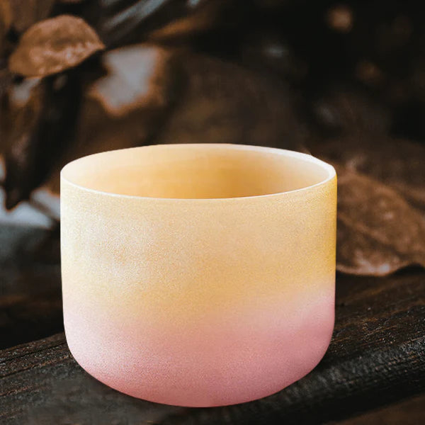 Buddha StonesTibetan Crystal Sound Bowl Meditation Handcrafted for Healing and Support Singing Bowl