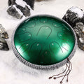 Buddha Stones Steel Tongue Drum Sound Healing Mindfulness Meditation Drum Kit 15 Note 14 Inch Percussion Instrument