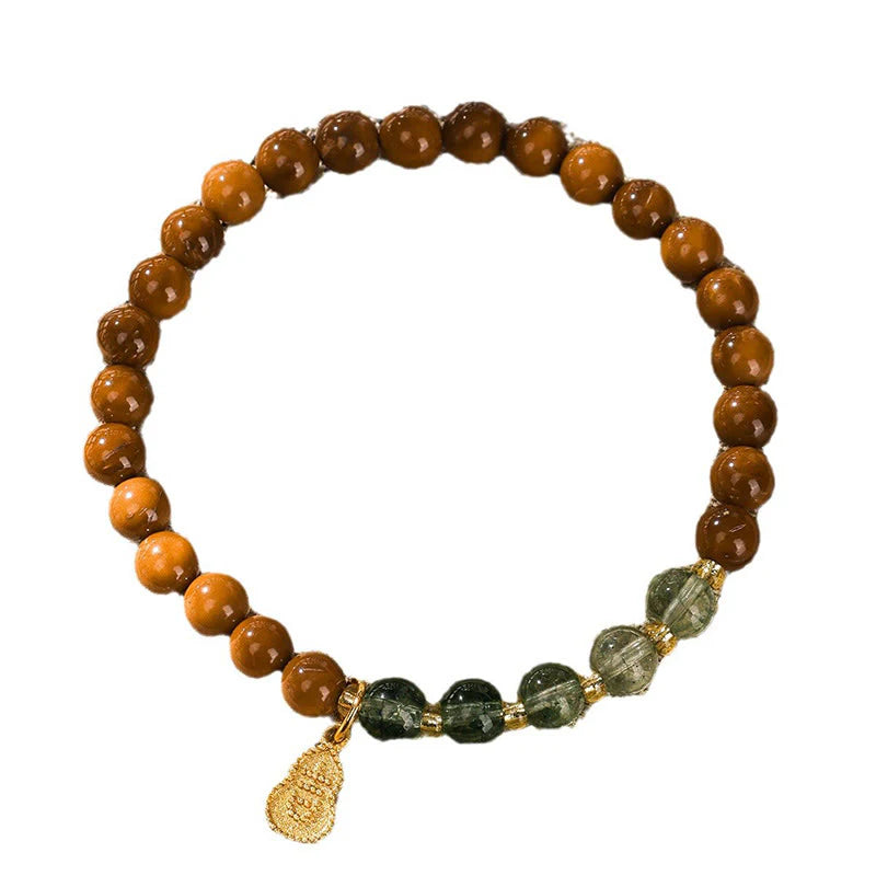 Buddha Stones Kuka Seed Green Phantom Ward Off Evil Spirits Bracelet