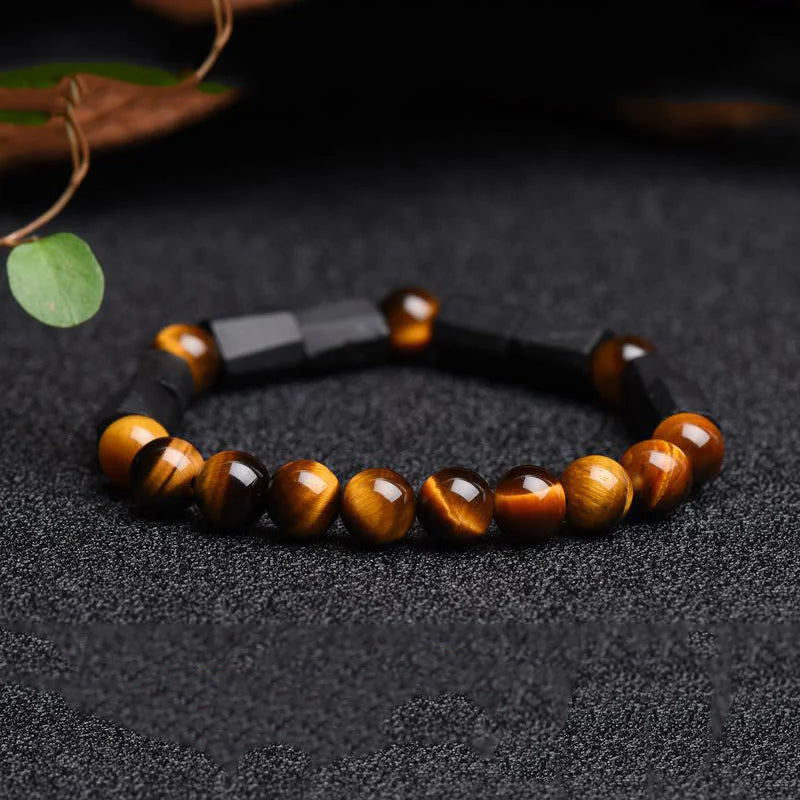 Buddha Stones May Confidence Guide Your Way Black Tourmaline Bracelet Includes Gift Message Card