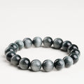 Buddha Stones Eagle's Eye Stone Positive Calm Beaded Bracelet