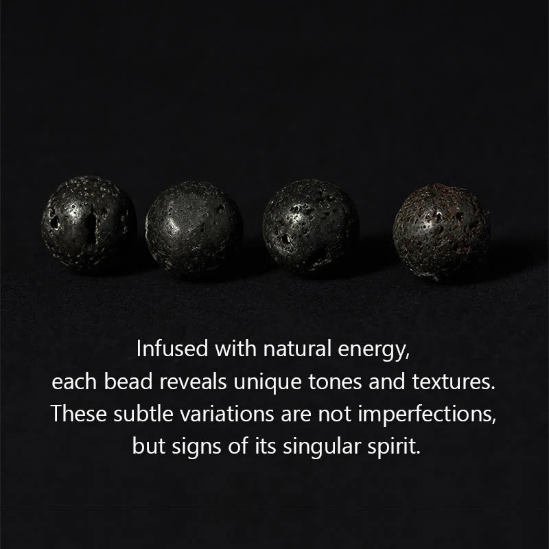 Buddha Stones Silver Sheen Obsidian Lava Rock Grey Jasper Om Mani Padme Hum Vajra Soothing Bracelet