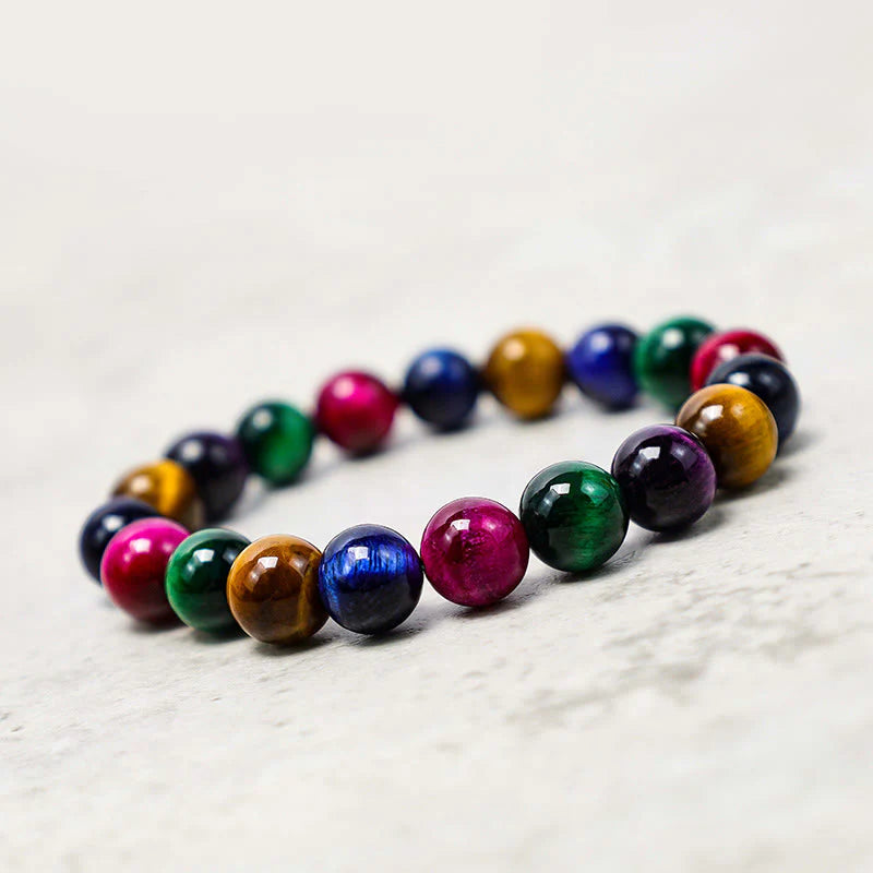 Buddha Stones Various Tiger Eye Confidence Bracelet