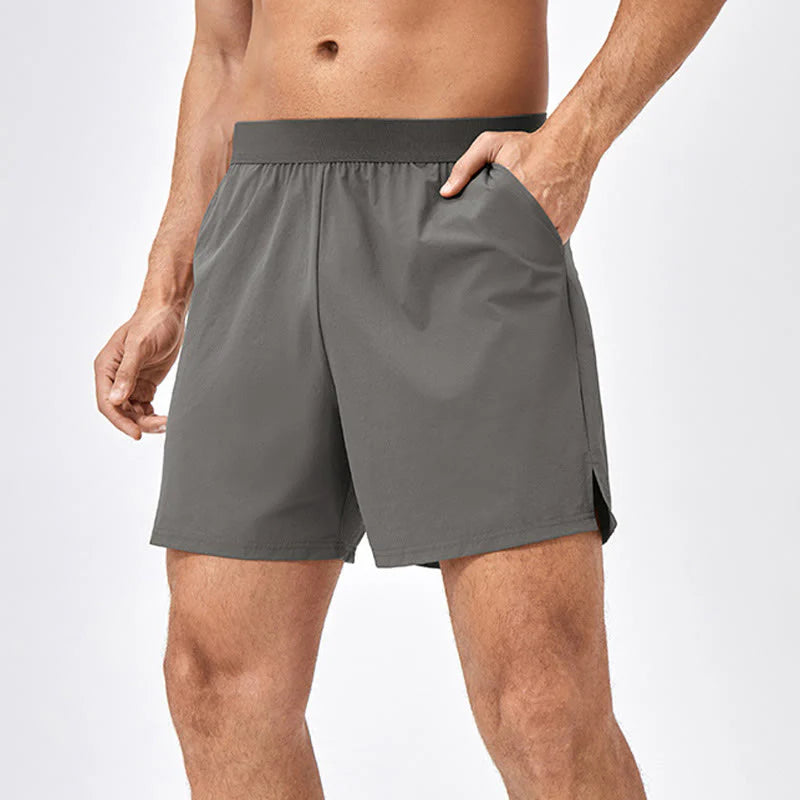 Buddha Stones Men's Casual Loose Nylon Quick Dry Sports Shorts With Pockets