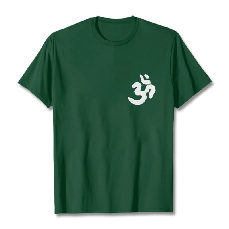 Buddha Stones Om Symbol Sanskrit Tee T-shirt