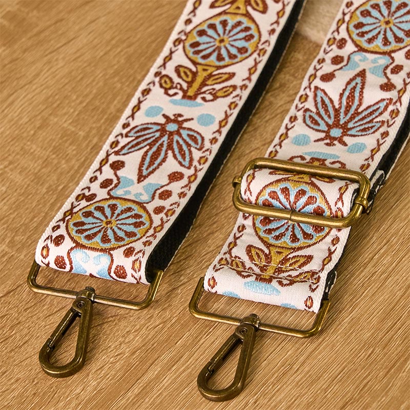 Buddha Stones Boho Maple Leaf Flower Geometric Adjustable Handbags Crossbody Shoulder Bag Straps Replacement