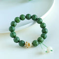 Buddha Stones Bodhi Seed Om Mani Padme Hum Carved Harmony Bracelet