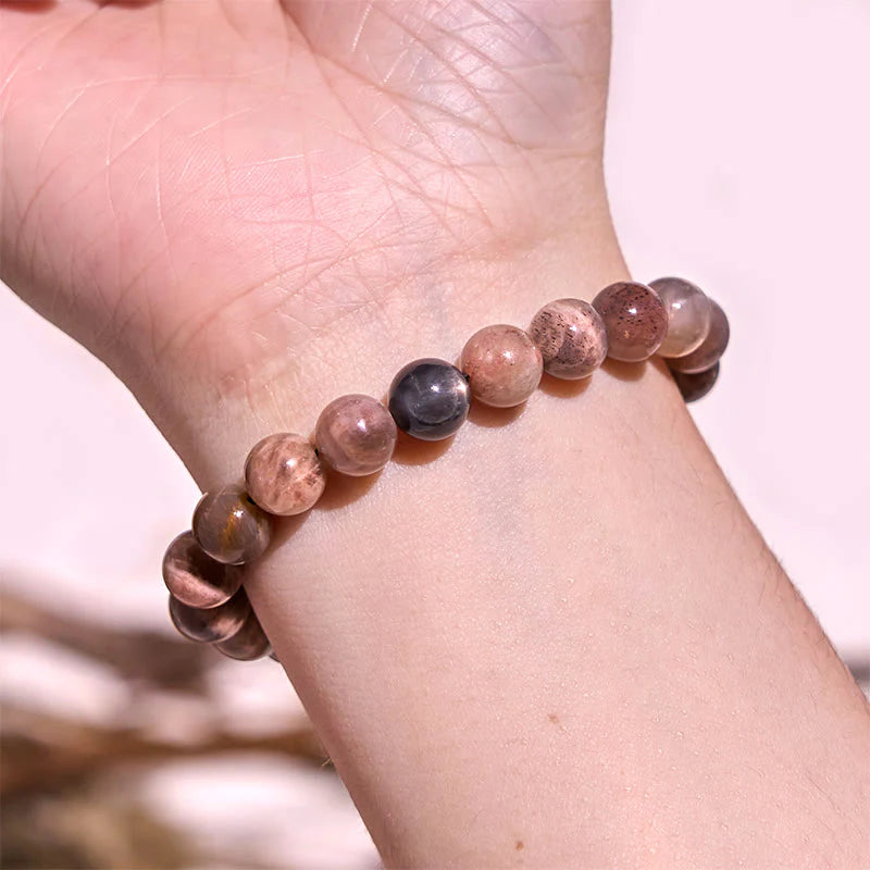 Buddha Stone Various Crystals Malachite Lazurite Lapis Lazuli Hemimorphite Calmness Bracelet