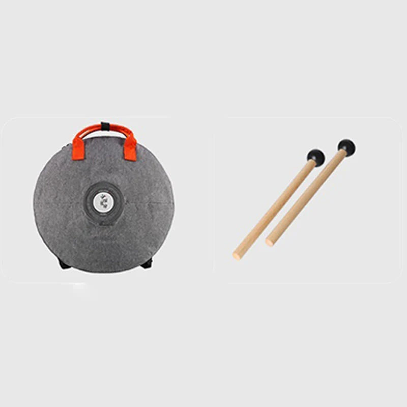 Buddha Stones Steel Tongue Drum Sound Healing Yoga Meditation Kit 9 Note 15 Inch Handpan Instrument